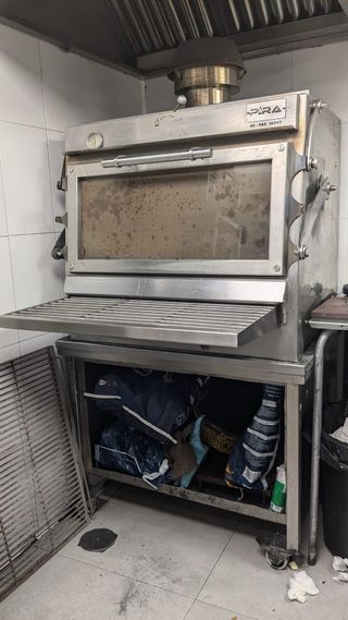 PIRA 90 SILVER - HORNO BRASA