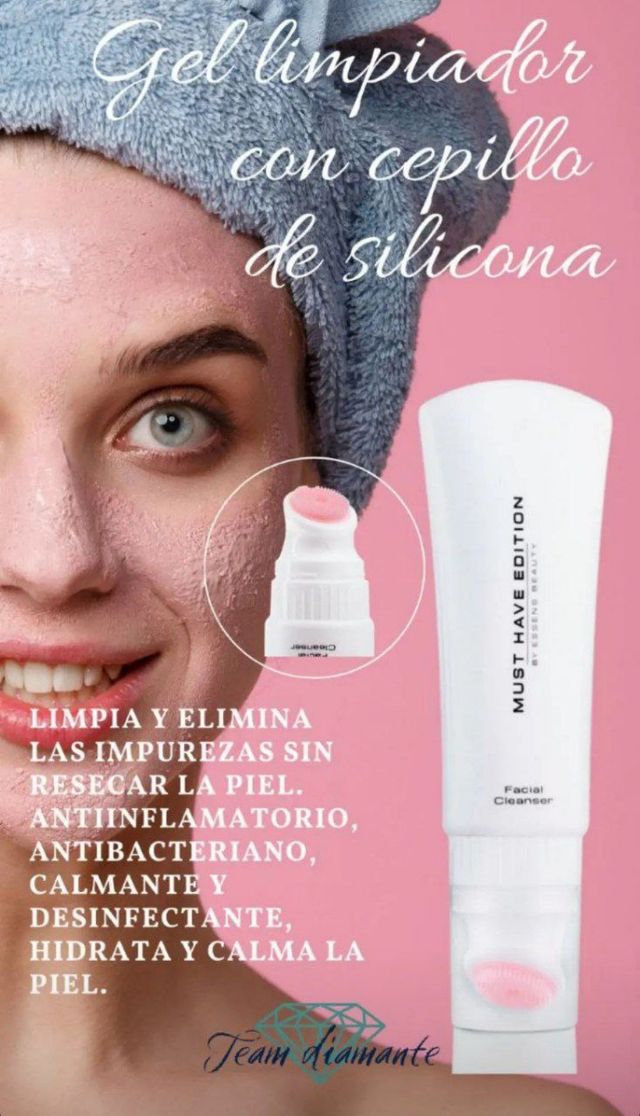 Gel Facial Con Cepillo De Silicona