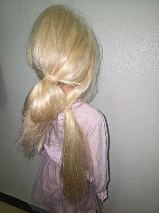 Muñeca rosaura crece pelo