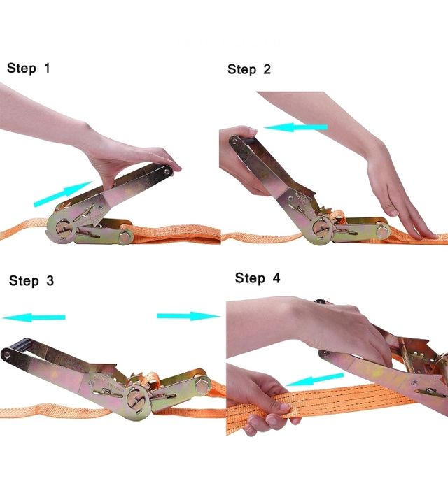 Correa, eslinga de carga o cincha de amarre.