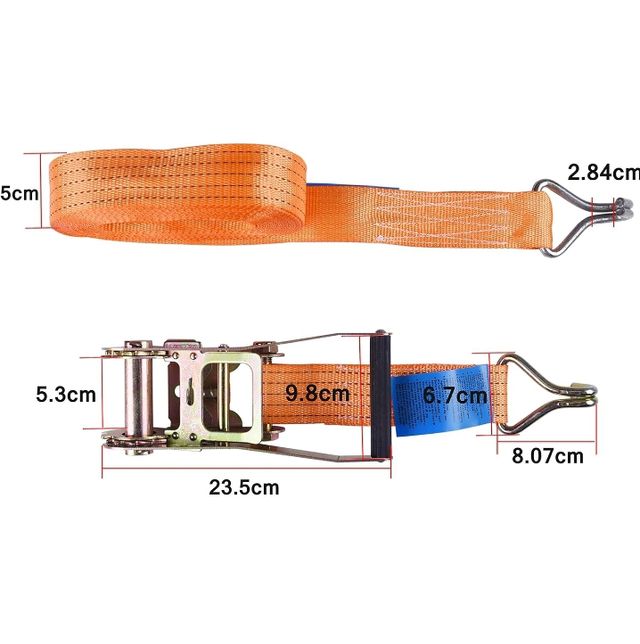 Correa, eslinga de carga o cincha de amarre.