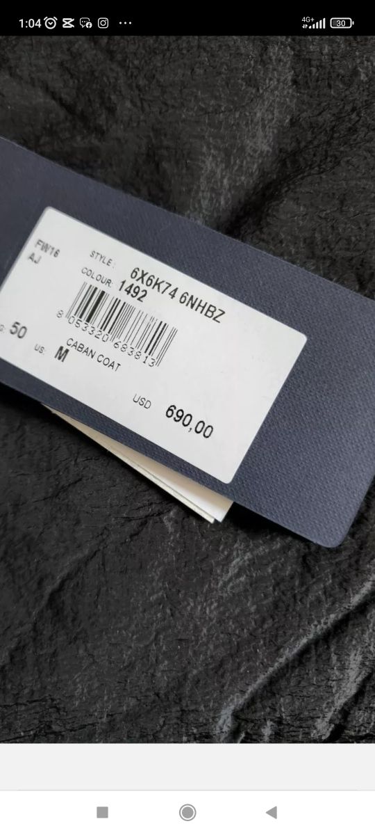 Parca mujer Armani jeans