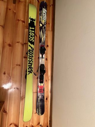 Skimo Freeride + pieles, esquis de montaña