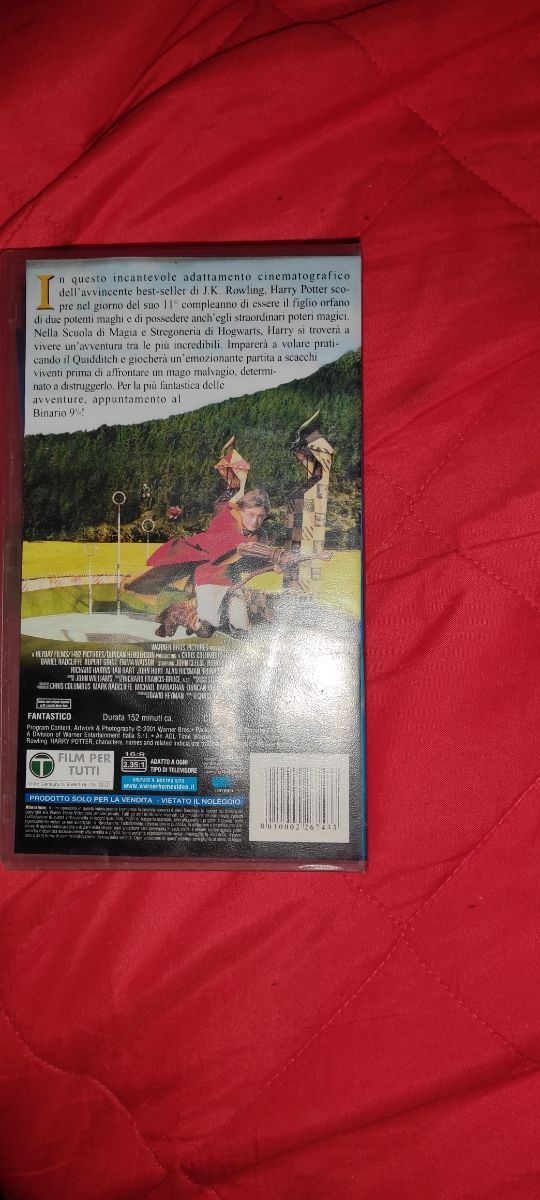 VHS Harry Potter ANNI 80