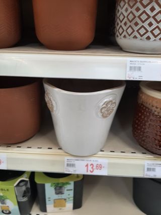 Maceta de artesanía