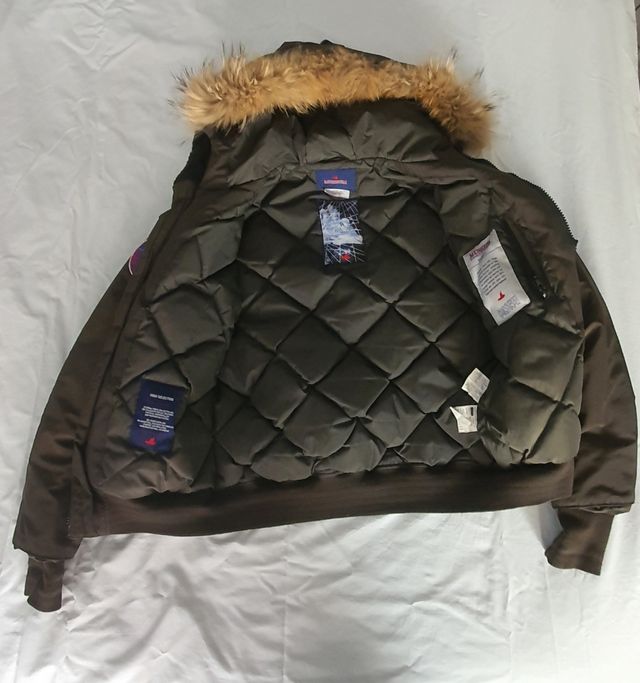 Giubbotto sci bomber parka Museum uomo M verde