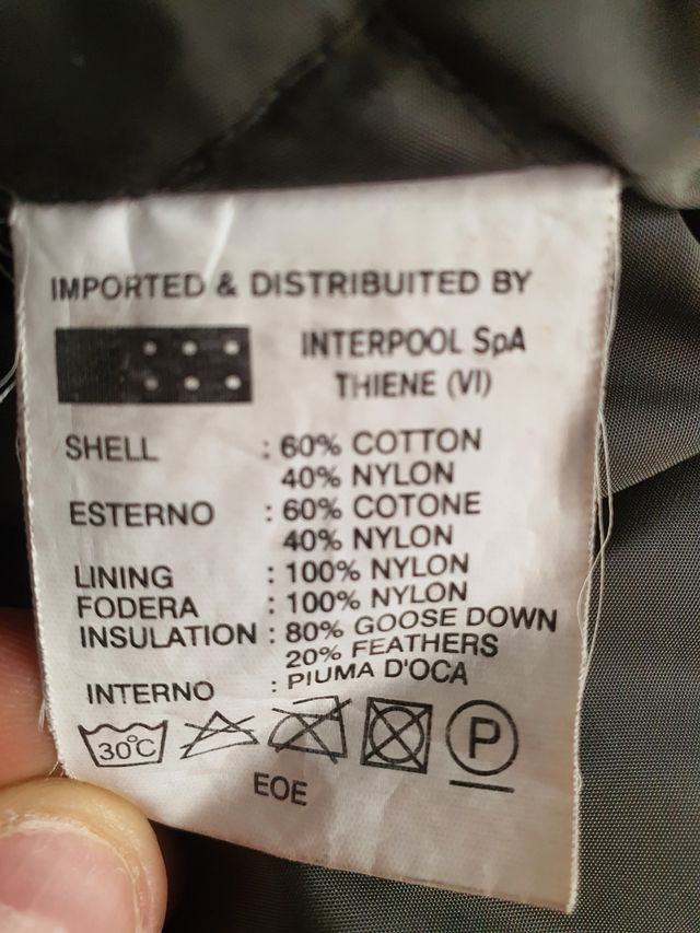 Giubbotto sci bomber parka Museum uomo M verde