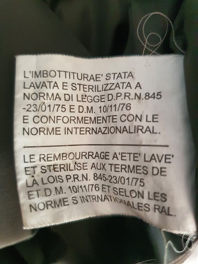 Giubbotto sci bomber parka Museum uomo M verde