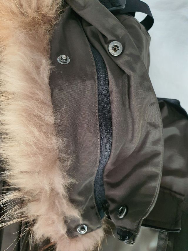 Giubbotto sci bomber parka Museum uomo M verde