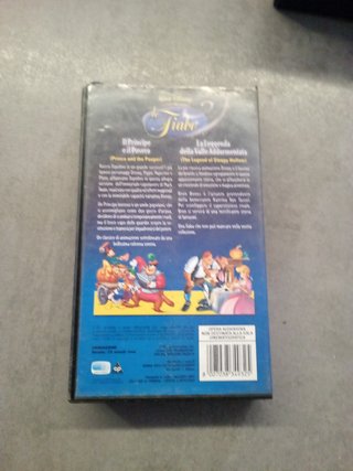 Le fiabe il principe e il povero vhs