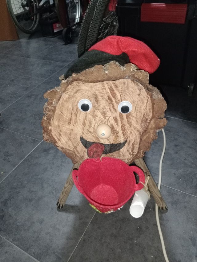 Tío de navidad artesanal
