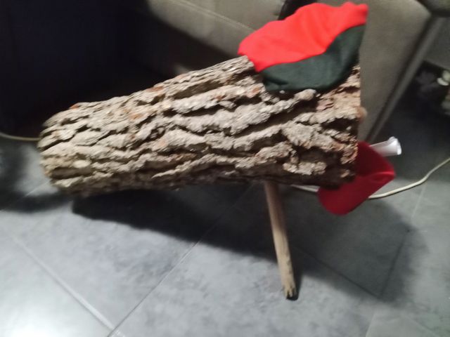 Tío de navidad artesanal