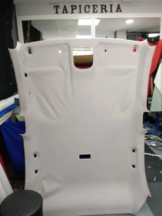 Retapizada tú techo de coche descolgado