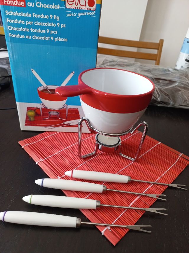 Set per fonduta di cioccolato