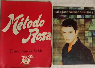 Lote partituras handel Alejandro Sanz