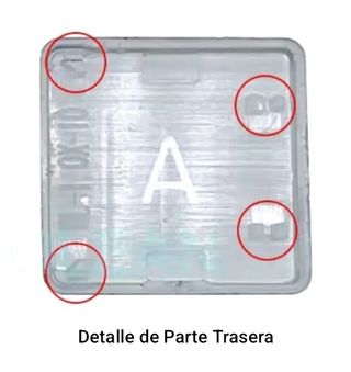 Teclas para Macbook Pro