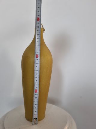Candela a forma di bottiglia 