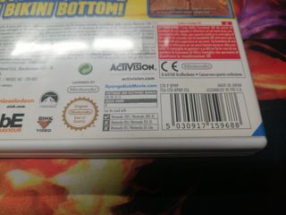SpongeBob Heropants Nintendo 3ds usato 