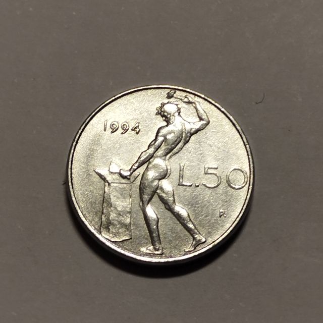 50 Lire piccole 1990/1994