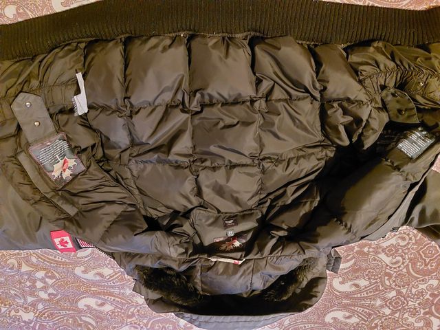 Piumino bomber Canadiens 48 nero