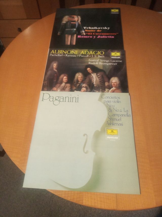 Vinilos música clásica.