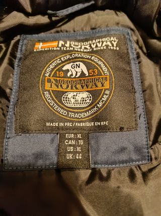 Parka Geographical Norway Azul