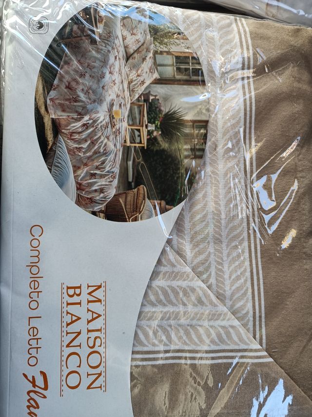 Lenzuola matrimoniali flanella 