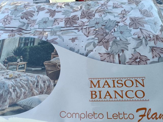 Lenzuola matrimoniali flanella 