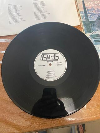 Vinile 33 - Diaframma - Siberia