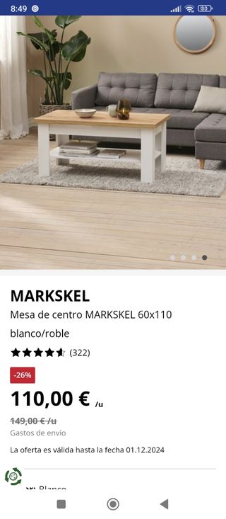 Mesa centro 