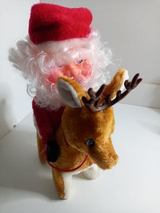 Babbo Natale con Rudolph