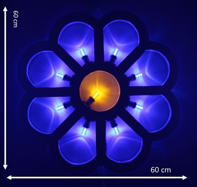 Luminaria Salentina Artigianale Rosone Cattedrale