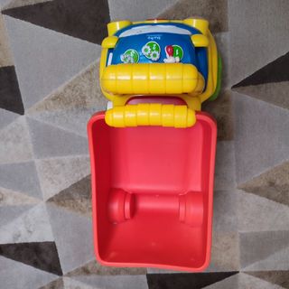 Camión Correpasillos y andador.  bebe