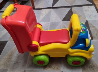 Camión Correpasillos y andador.  bebe