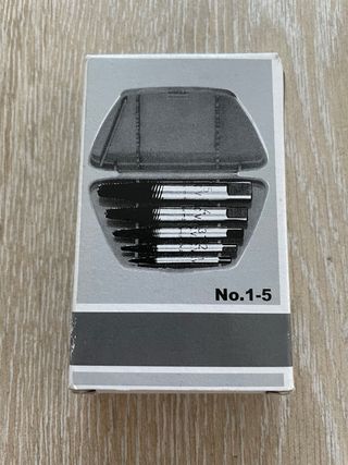 Conjunto extractores de tornillos macho WURTH