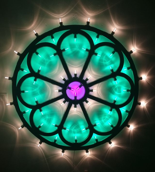 Luminaria Salentina Artigianale Rosone Cattedrale