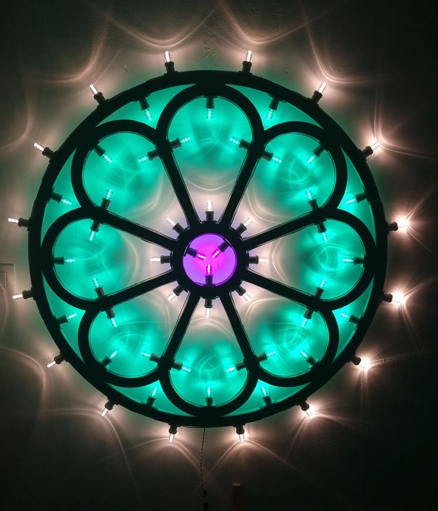 Luminaria Salentina Artigianale Rosone Cattedrale