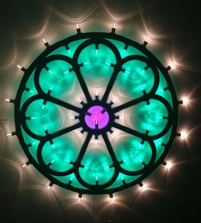 Luminaria Salentina Artigianale Rosone Cattedrale