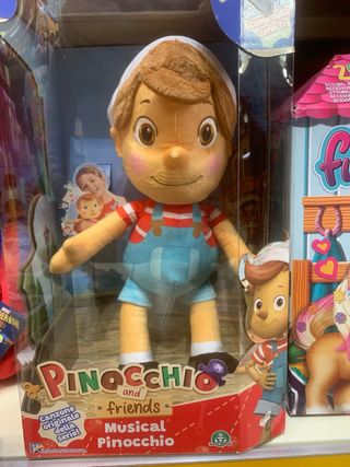 Pinocchio peluche con melodie 
