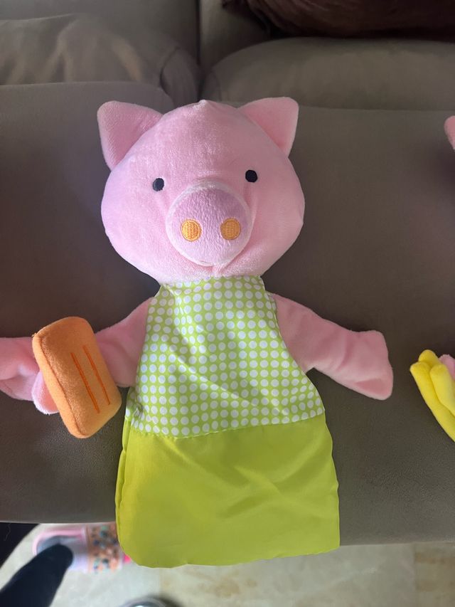 Marionetas Cerditos y Lobo