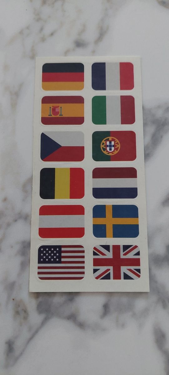 Adesivi bandiere
