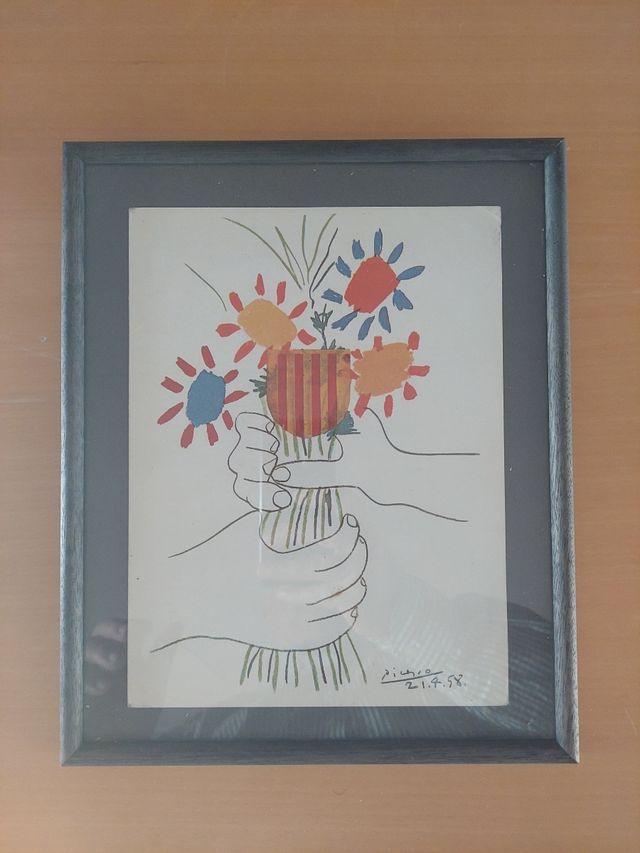 Invitación de Pablo Picasso 1978