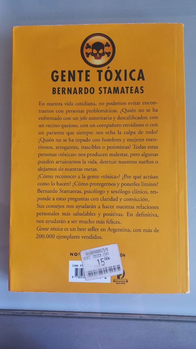 Libro GENTE TÒXICA