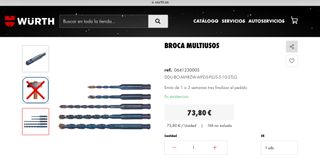 Conjunto brocas multiuso WURTH