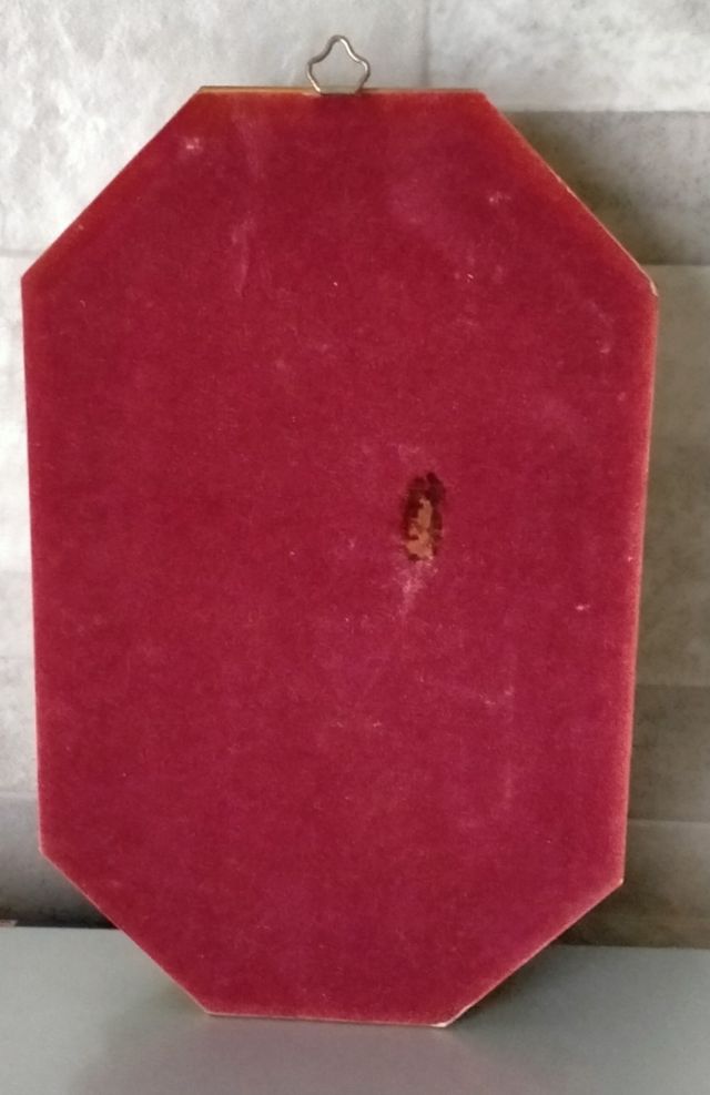 Quadretto vintage dipinto a mano