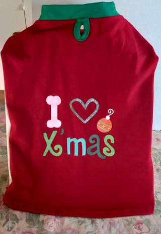 Vestitino natalizio cane