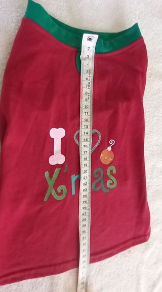 Vestitino natalizio cane