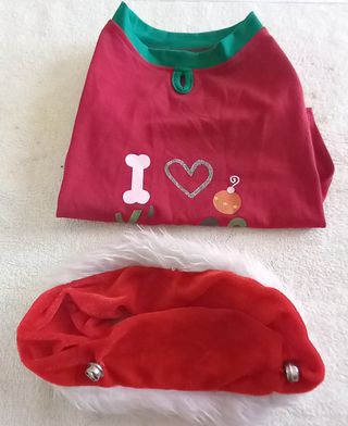 Vestitino natalizio cane