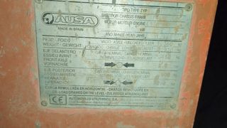 Dumper ausa D150