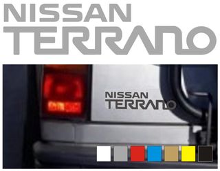Kit de pegatinas para Nissan Terrano Trasera